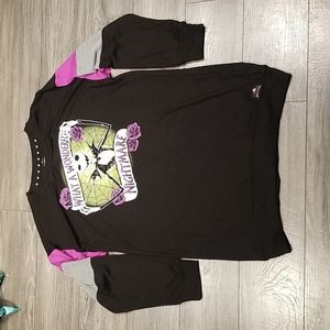 Disney Tim Burton's The Nightmare Before Christmas women's sz L (12-14) sweater